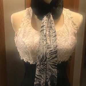 Fur Collar Scarf Plush Collar Neck Warmer NWOT